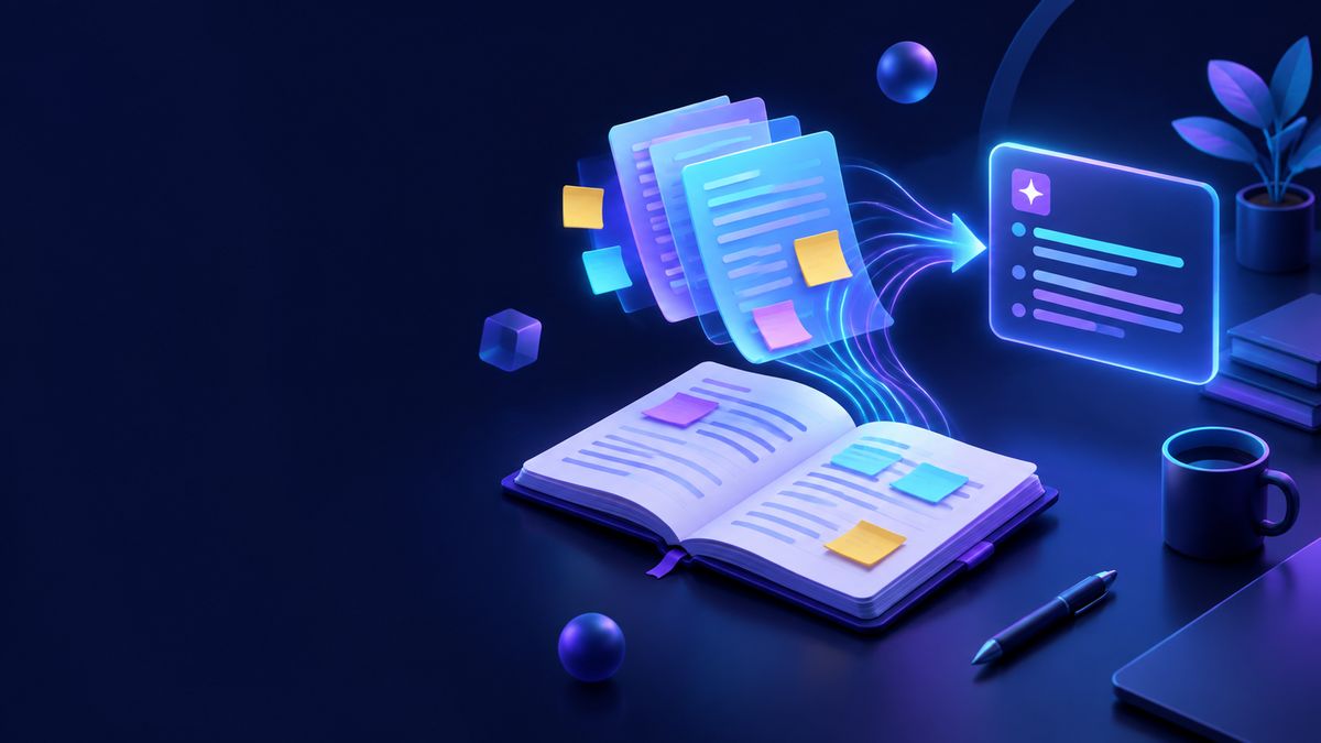 Using NotebookLM for study notes